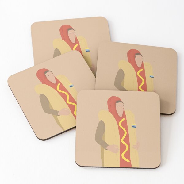 Item preview, Superstore Glenn Sturgis Hotdog Costume Fan Art designed and sold by senaeksi.