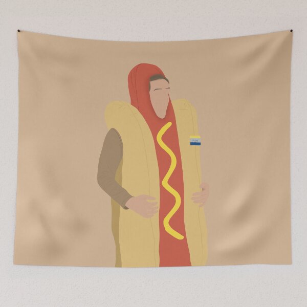 Item preview, Superstore Glenn Sturgis Hotdog Costume Fan Art designed and sold by senaeksi.