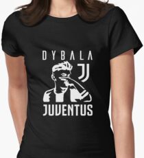 Dybala mask - white Women's Fitted T-Shirt