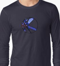 Strange Segments - 80's Panel Burst Long Sleeve T-Shirt