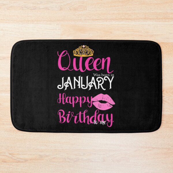 Item preview, Queen Was Born İn January Happy Birthday designed and sold by manzhaolafsu.
