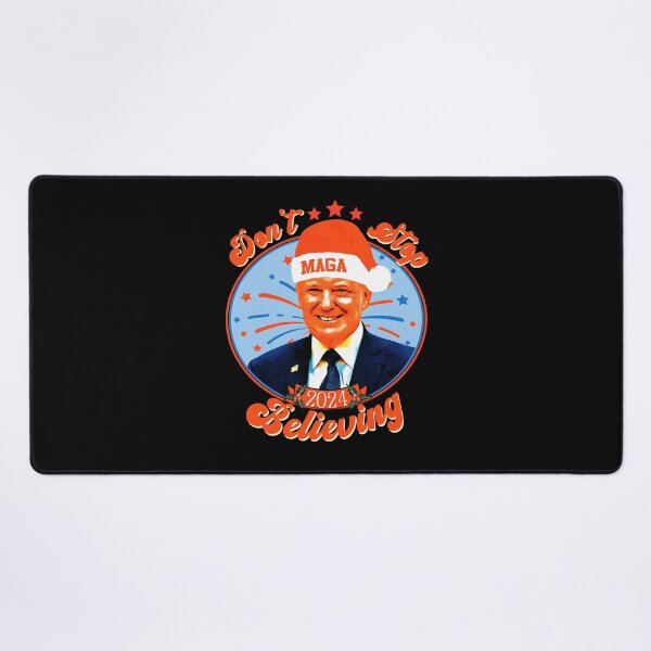 Item preview, Don’t stop believing Donald trump ultra maga 2024 Christmas  designed and sold by DesignsbyMona.