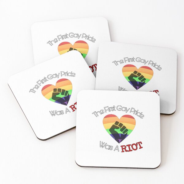 Item preview, Gay Pride Riot designed and sold by WarblyZombie.