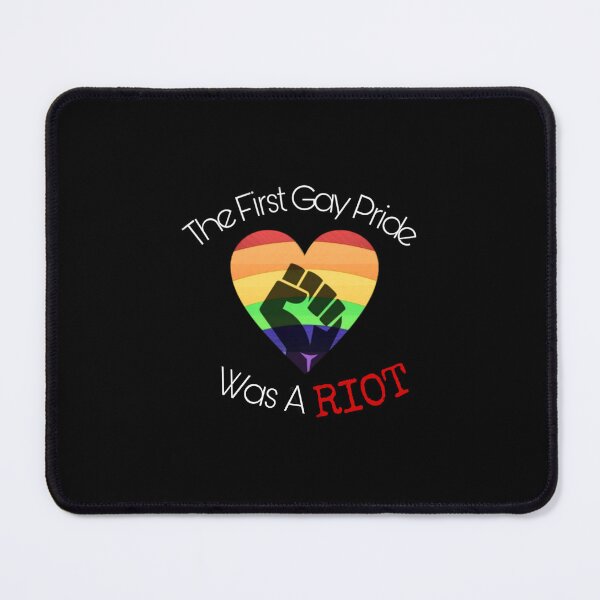 Item preview, Gay Pride Riot designed and sold by WarblyZombie.