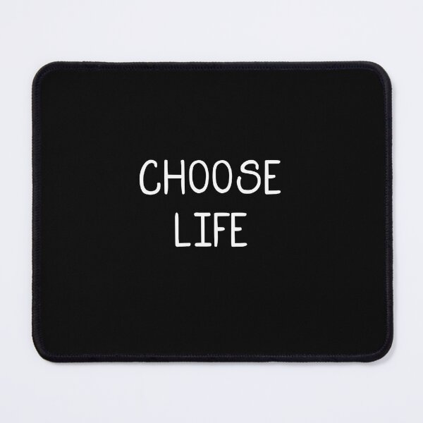 Item preview, CHOOSE LIFE on Front + CHOOSE LIFE on White, CHOOSE LIFE designed and sold by RedArtsDesign.