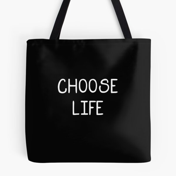 Item preview, CHOOSE LIFE on Front + CHOOSE LIFE on White, CHOOSE LIFE designed and sold by RedArtsDesign.