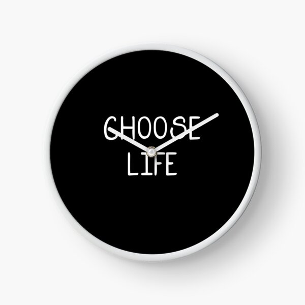 Item preview, CHOOSE LIFE on Front + CHOOSE LIFE on White, CHOOSE LIFE designed and sold by RedArtsDesign.