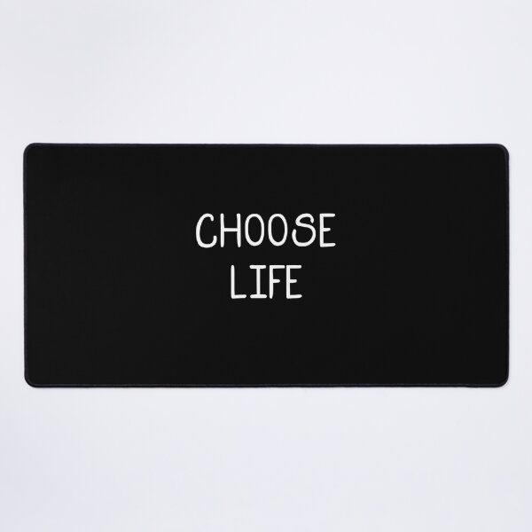 Item preview, CHOOSE LIFE on Front + CHOOSE LIFE on White, CHOOSE LIFE designed and sold by RedArtsDesign.
