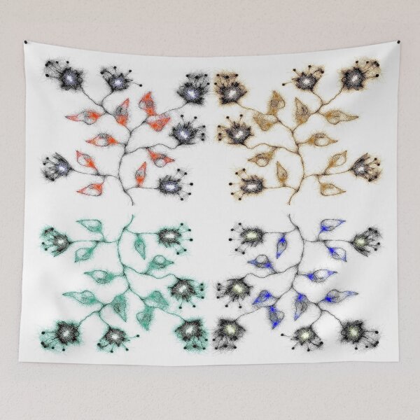 Item preview, Floral pattern designed and sold by cuprum.