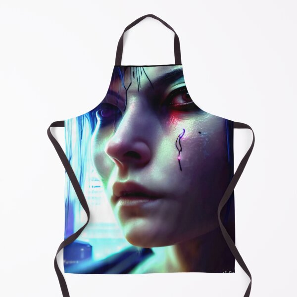 Item preview, CYBER GIRL (Portrait) #003 designed and sold by RICK-TURNER.