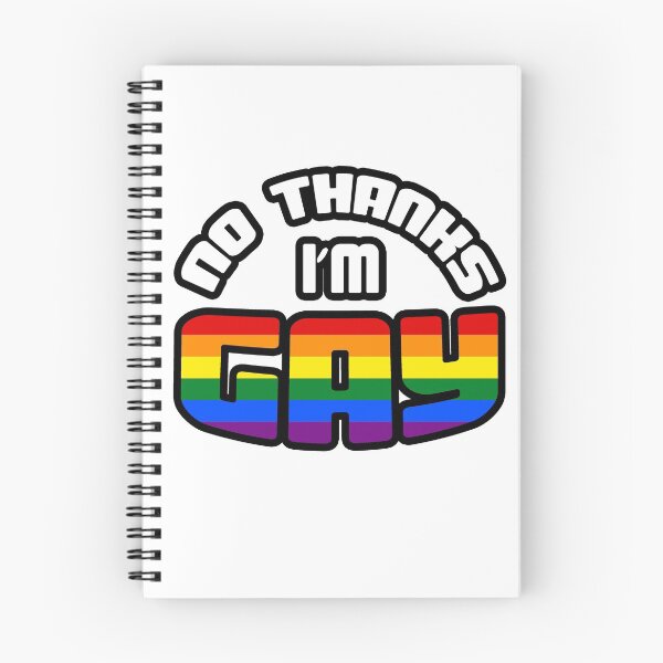 Item preview, No thanks, I'm gay! designed and sold by sanctimonious art.