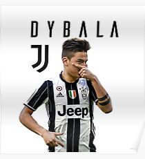 Dybala mask - juve Poster