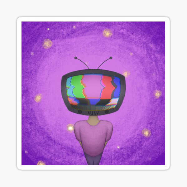 Glitching Tv-head by SarebearDraws