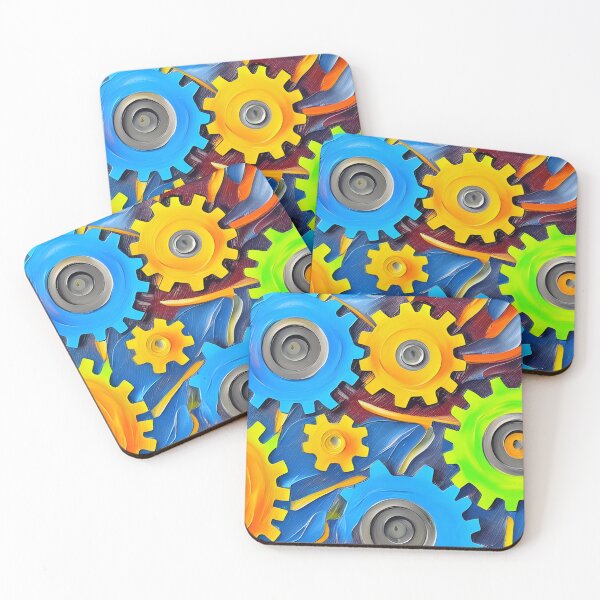 Item preview, Gears Color designed and sold by XtraArtEmporium.