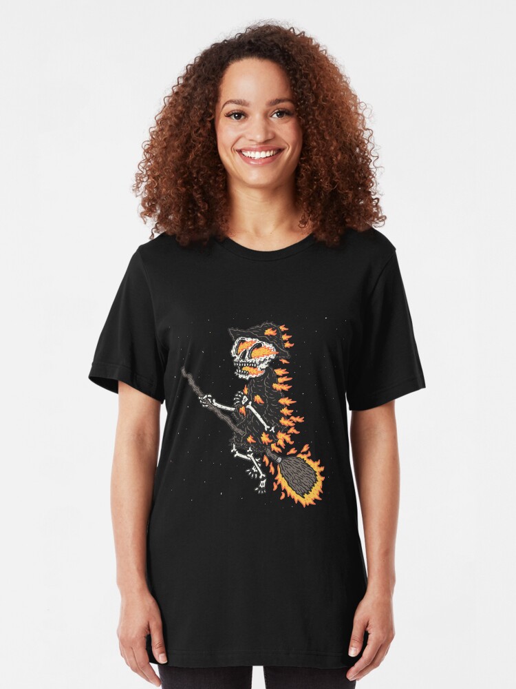 burning witch shirt