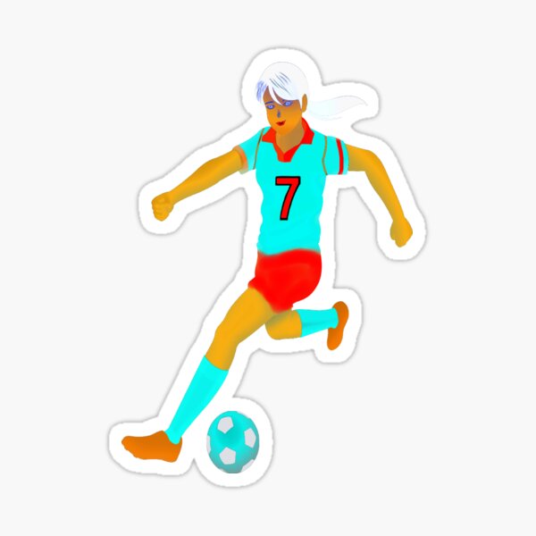Item preview, Copy of GIRL FOOTBALLER designed and sold by sailorsam1805.