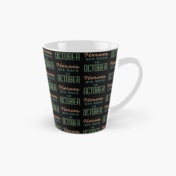 Item preview, October Birthday Quotes- Heroes Are Born In October  designed and sold by DjoooDjooo.