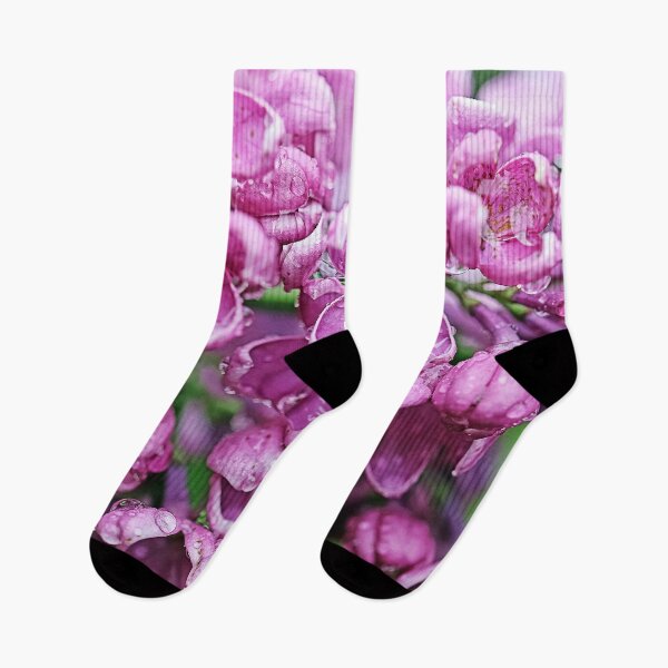 Item preview, Macro Lilac inflorescence of lilac (Syringa) with raindrops on the petals - Cute Floral Gift designed and sold by r-silver.
