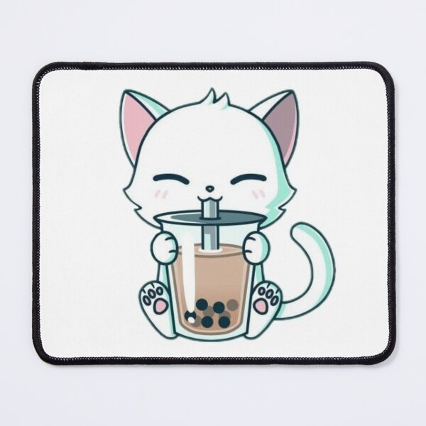 Artikelvorschau, Katze und Kaffee entworfen und verkauft von art raneem.