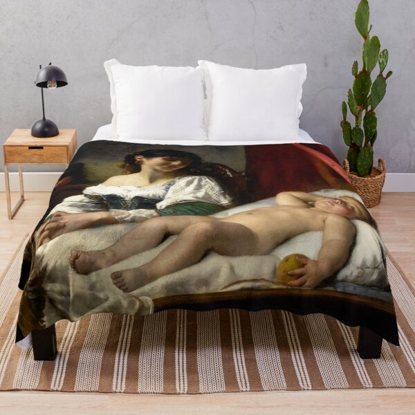 Item preview, Sleep, Baby, Sleep | Leon Basile Perrault | Wholesome Family Art designed and sold by CJET.