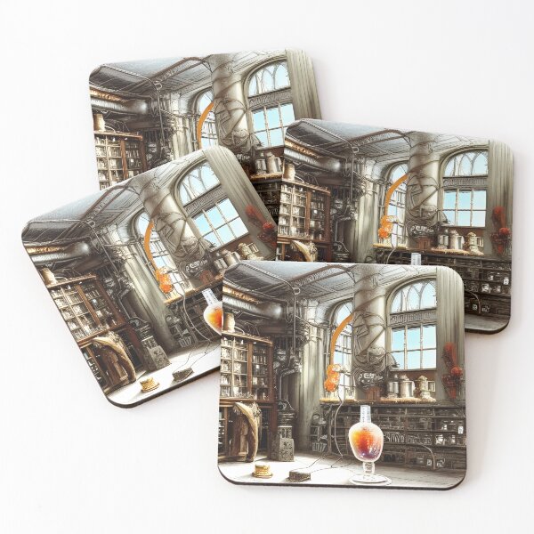 Item preview, Mad Scientist Lab Library designed and sold by dabblerscorner.