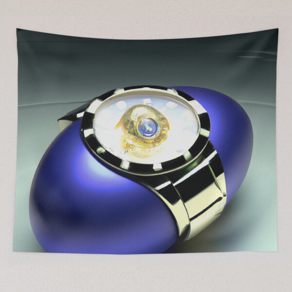 Item preview, Gold Plated Polished Finish Open Face Mechanical Watch Inside Faberge Egg designed and sold by nightenlight.