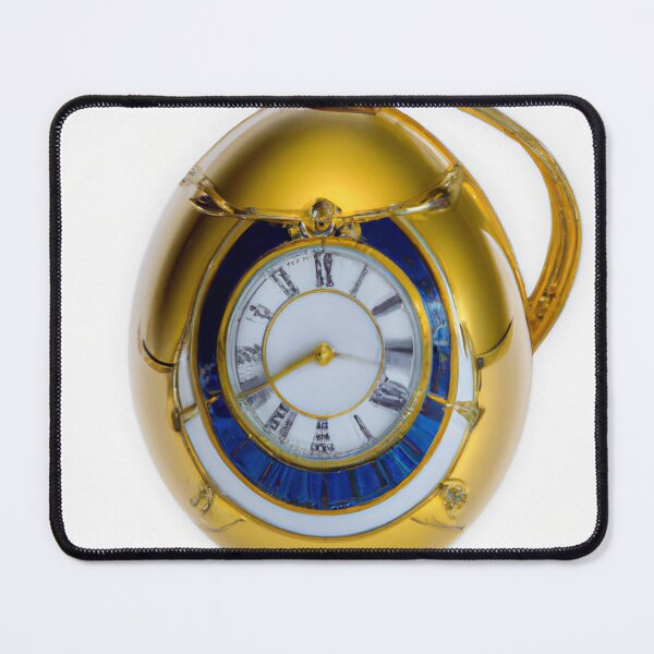Item preview, Intricate Premium Gold Shield Mechanical Pocket Watch With a Gold Band in a Jewel Encrusted Faberge designed and sold by nightenlight.