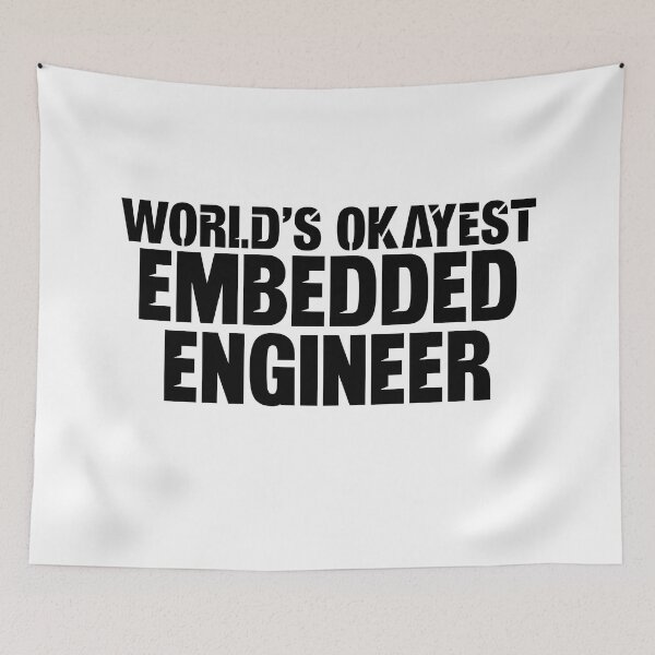 Item preview, World's Okayest Embedded Engineer  designed and sold by TeesYouWant.