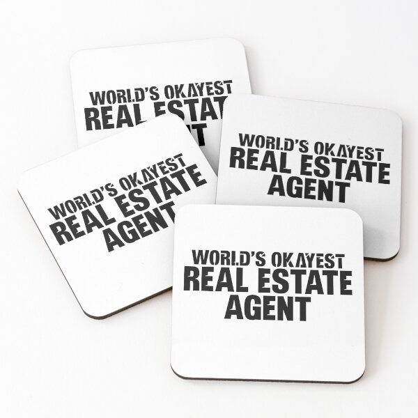 Item preview, World's Okayest Real Estate Agent designed and sold by TeesYouWant.