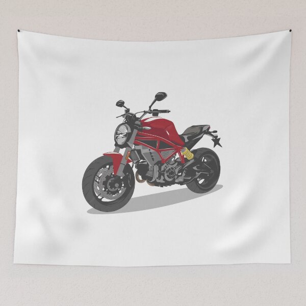 Item preview, DUCATI 797 MOTORBIKE ILLUSTRATION  designed and sold by Vehiclestore.