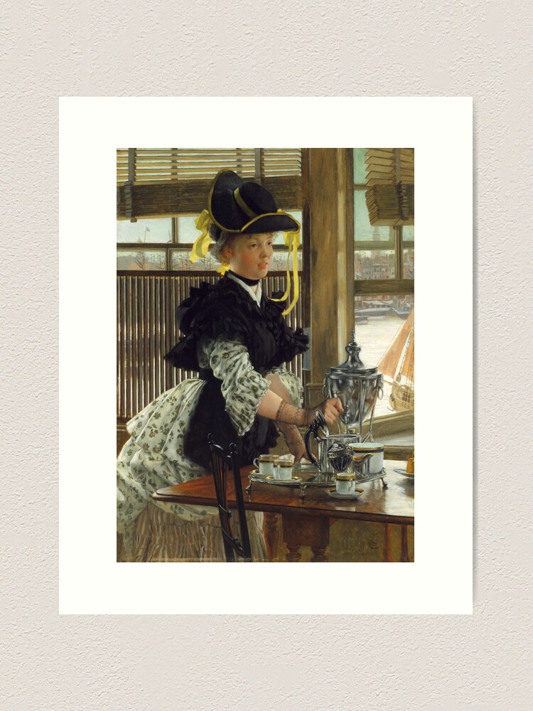 Tea James Tissot 1872 Victorian Art