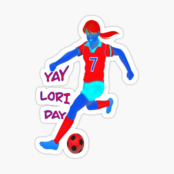 Item preview, YAY LORI DAY GIRL FOOTBALLER designed and sold by sailorsam1805.