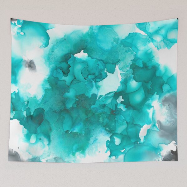 Item preview, Color Ripple Blue and Grey designed and sold by jnunamakerart.