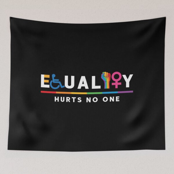 Item preview, Equality Hurts No One Equal Rights LGBT designed and sold by chatanyaoscay.