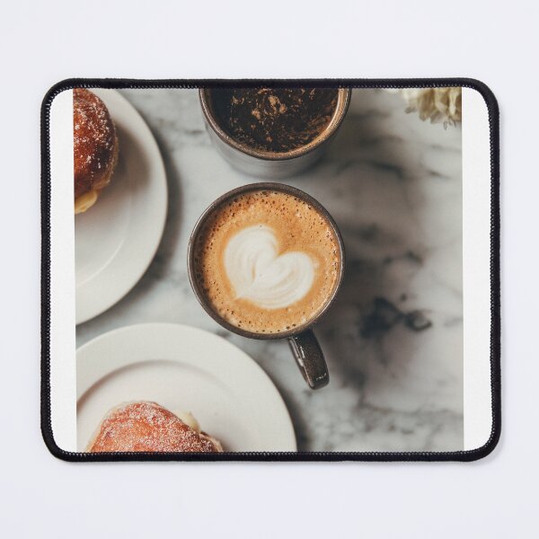 Item preview, Heart Latte Coffee, Marble Coffee Shop, Coffee Table designed and sold by newburyboutique.