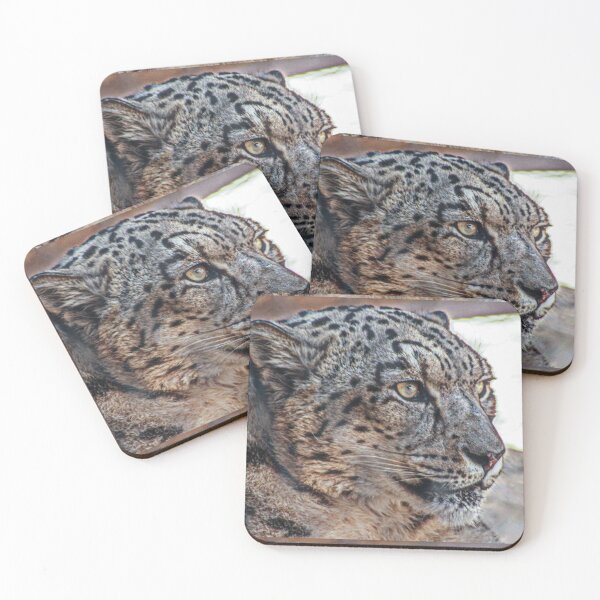 Item preview, Snow Leopard 02 Image By Rich AMeN GIll designed and sold by RichAMeNGill.