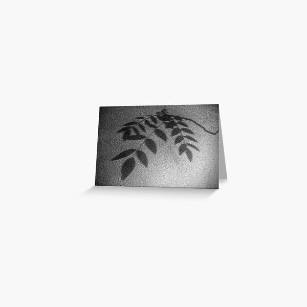 Indigo Shadow Greeting Card