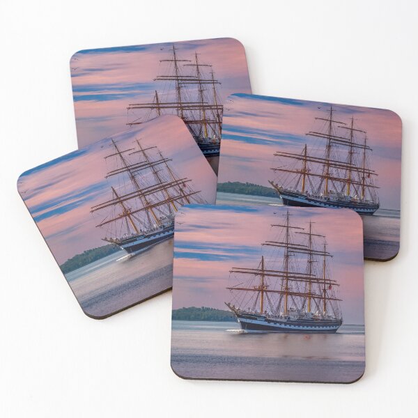 Item preview, Tall Ship Ship at Sunset designed and sold by kenmo.