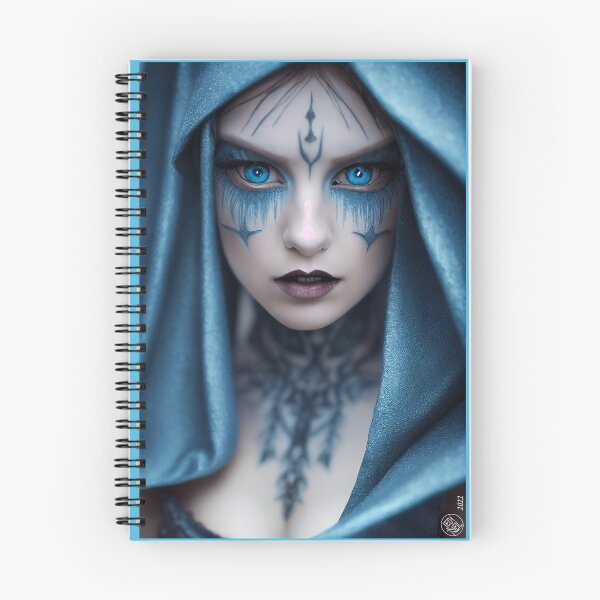 Artikelvorschau,  Zoey – Gothic Mystic Woman mit Tattoos – Elf Fantasy entworfen und verkauft von JediNeil.