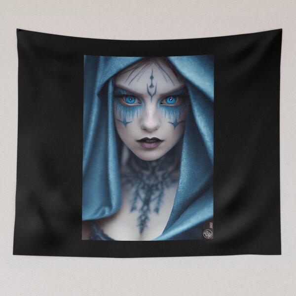 Item preview,  Zoey - Gothic Mystic Woman with Tattoos - Elf Fantasy designed and sold by JediNeil.