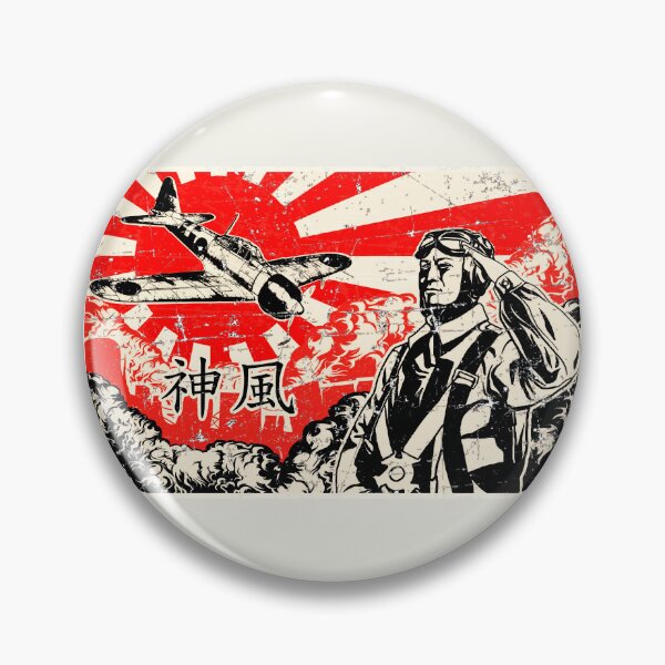 Item preview, Kiyoshi Ogawa Kamikaze Attack - Memorial pacht  -  Grunge Style  designed and sold by pzd501.