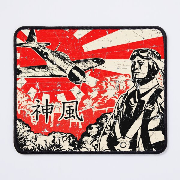 Item preview, Kiyoshi Ogawa Kamikaze Attack - Memorial pacht - Grunge Style designed and sold by pzd501.