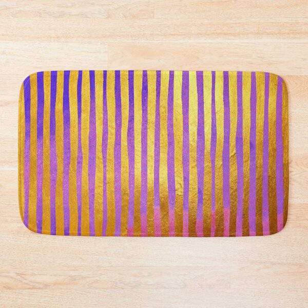 Item preview, Bohemian Gold III Striped non objective art designed and sold by Glimmersmith.