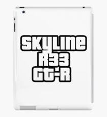 Skyline R33 GT-R iPad Case/Skin