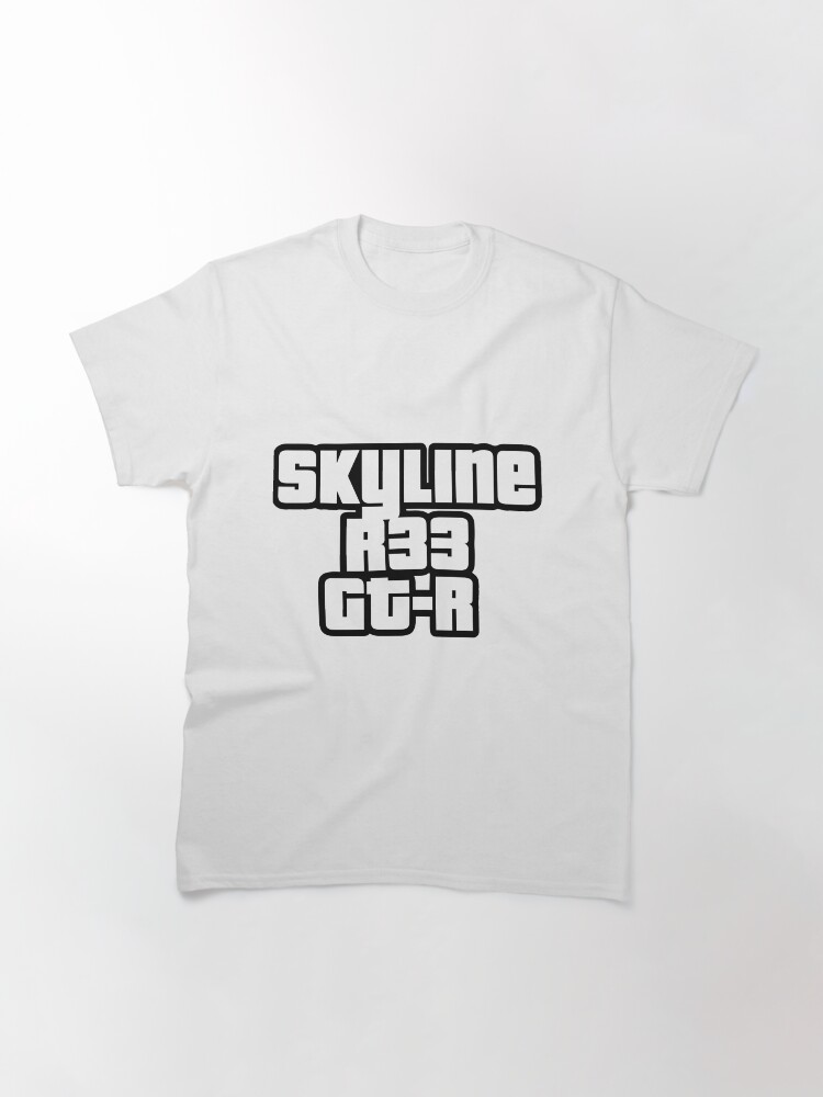 Alternative Ansicht von Skyline R33 GT-R Classic T-Shirt