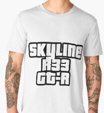 Skyline R33 GT-R Männer Premium T-Shirts