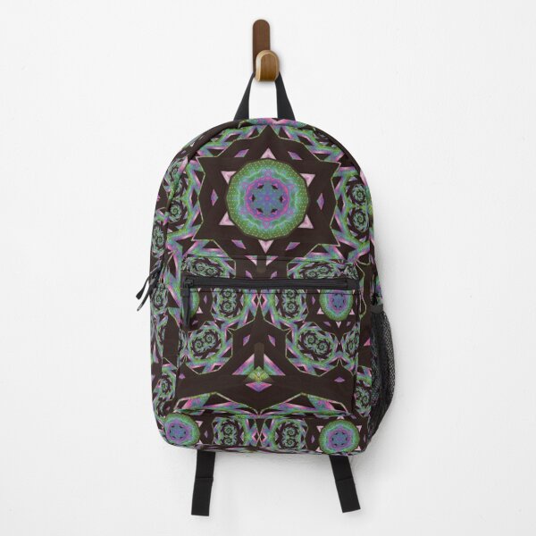 Item preview, Psychedelic Green Star Trippy Kaleidoscopic Art Pattern | StokedUpArt designed and sold by StokedUpArt.