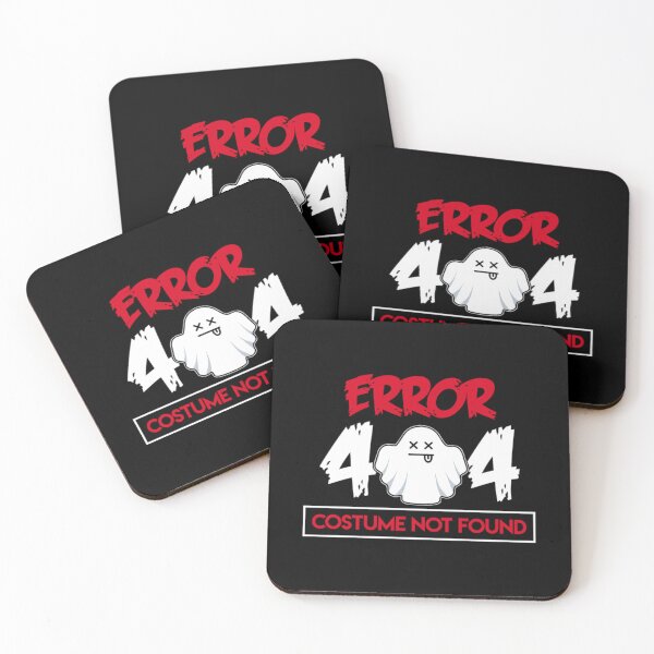 Item preview, Error 404 costume not found - Anti Halloween funny designed and sold by chatanyaoscay.
