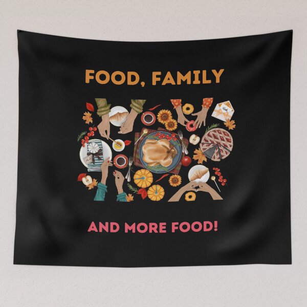 Item preview, Food, family, and more food! designed and sold by netdota.
