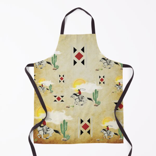 Item preview, Cowboy Roper Running Through Desert designed and sold by handsoftime2020.